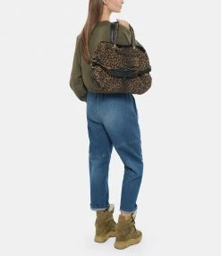 JEROME DREYFUSS Sac Billy M Cuir Suédé Léopard -jerome dreyfuss shop unnamed file 2868