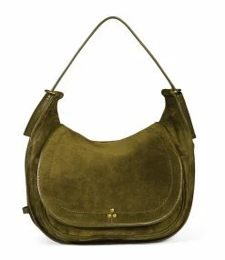 JEROME DREYFUSS Sac Philippe Cuir Suédé Avocat