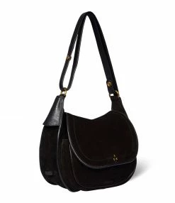 JEROME DREYFUSS Sac Philippe Cuir Suédé Noir 9 JEROME DREYFUSS Sac Philippe Cuir Suédé Noir -jerome dreyfuss shop unnamed file 2914