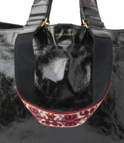 ISABEL MARANT Cabas Wardy Cuir Vache Noir -jerome dreyfuss shop unnamed file 295