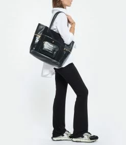 CLARIS VIROT Cabas Hugo Cuir Réglisse -jerome dreyfuss shop unnamed file 351