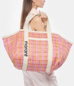 ISABEL MARANT Cabas Warden Fuchsia -jerome dreyfuss shop unnamed file 383