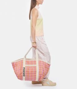 ISABEL MARANT Cabas Warden Fuchsia -jerome dreyfuss shop unnamed file 384