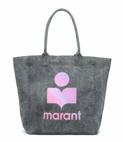 ISABEL MARANT Cabas Yenky Coton Bleu Nuit