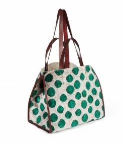 JEROME DREYFUSS Cabas Léon M Velours Imprimé Pois, Capsule Velours -jerome dreyfuss shop unnamed file 401