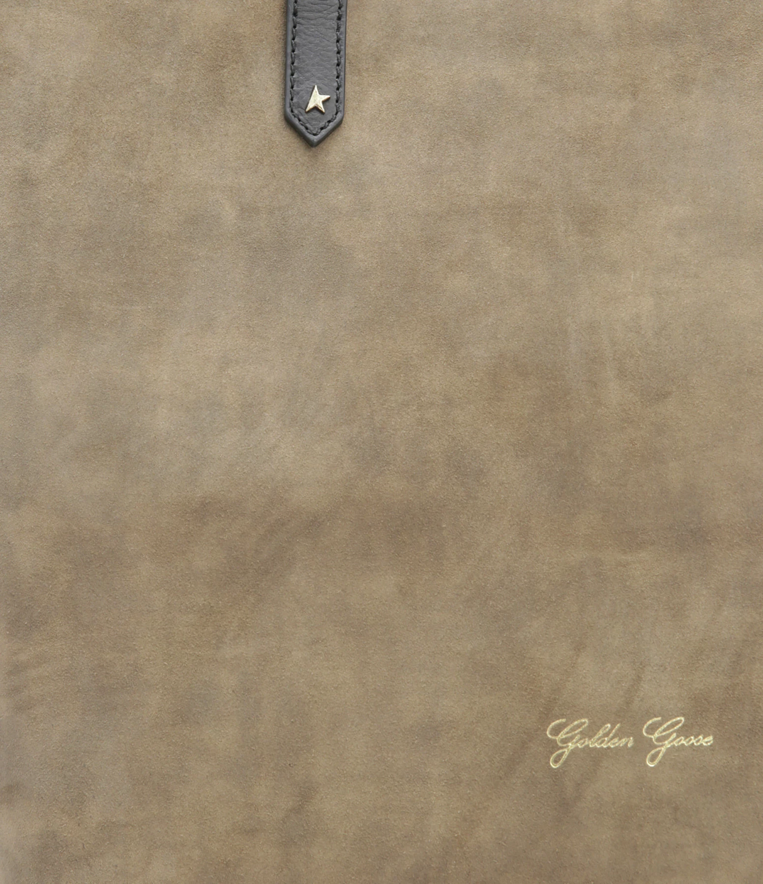 GOLDEN GOOSE Cabas Pasadena Cuir Suédé Vert Militaire 6 GOLDEN GOOSE Cabas Pasadena Cuir Suédé Vert Militaire – Image 4