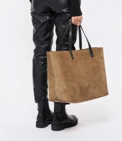 GOLDEN GOOSE Cabas Pasadena Cuir Suédé Vert Militaire 13 GOLDEN GOOSE Cabas Pasadena Cuir Suédé Vert Militaire -jerome dreyfuss shop unnamed file 409