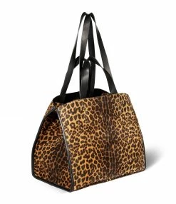 JEROME DREYFUSS Cabas Léon M Cuir Suédé Léopard -jerome dreyfuss shop unnamed file 415