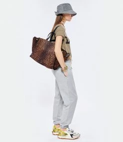 JEROME DREYFUSS Cabas Léon M Cuir Suédé Léopard -jerome dreyfuss shop unnamed file 418