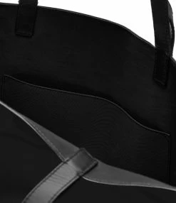 CAHU Cabas Pratique M Toile Noir -jerome dreyfuss shop unnamed file 422