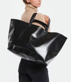 CAHU Cabas Pratique M Toile Noir -jerome dreyfuss shop unnamed file 424