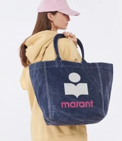 ISABEL MARANT Cabas Yenky Coton Bleu -jerome dreyfuss shop unnamed file 435