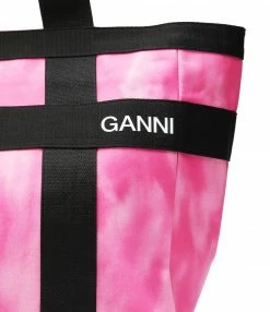 GANNI Cabas Canvas Rose -jerome dreyfuss shop unnamed file 527