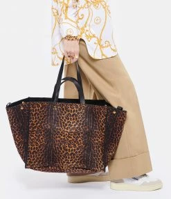 JEROME DREYFUSS Cabas Léon L Cuir Suédé Léopard -jerome dreyfuss shop unnamed file 587