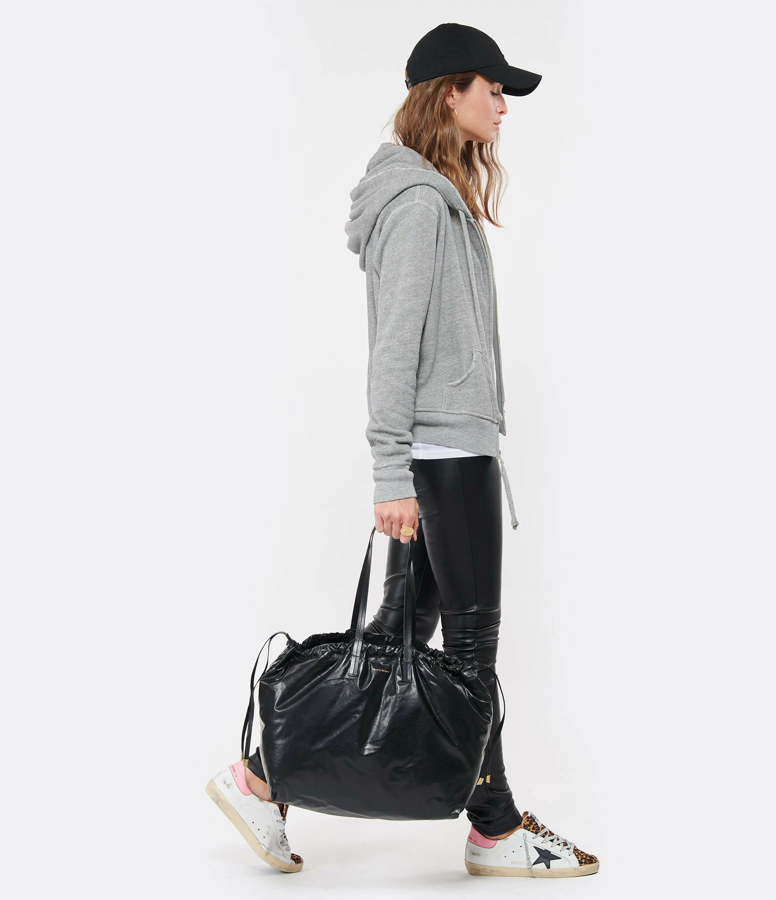 ISABEL MARANT Sac Chagaar Cuir Noir 8 ISABEL MARANT Sac Chagaar Cuir Noir – Image 6