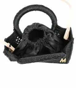 MIZELE Cabas Fish Net Small Lurex Noir 10 MIZELE Cabas Fish Net Small Lurex Noir -jerome dreyfuss shop unnamed file 602