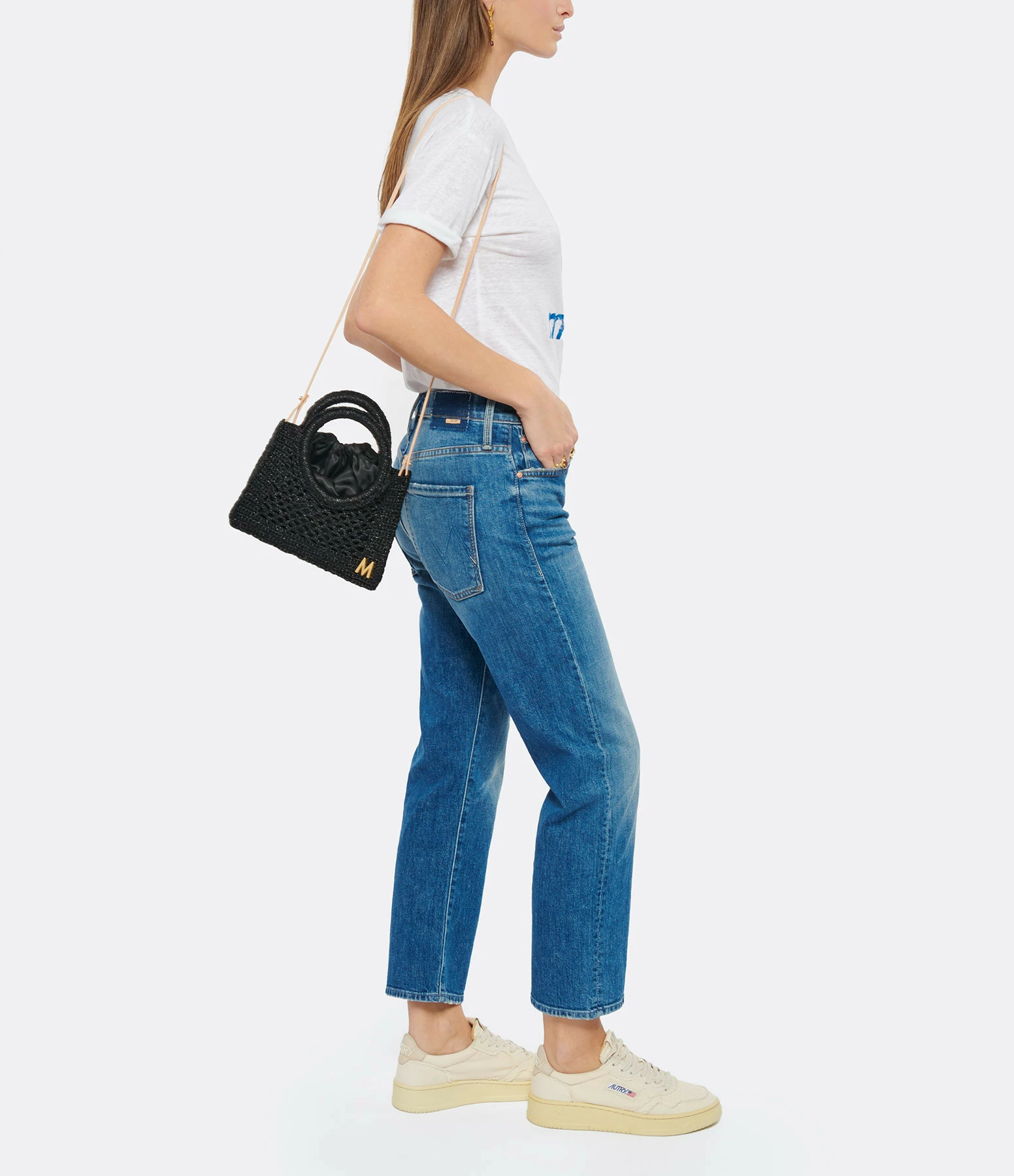 MIZELE Cabas Fish Net Small Lurex Noir 8 MIZELE Cabas Fish Net Small Lurex Noir – Image 6