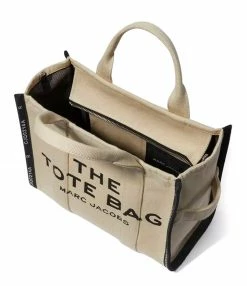 MARC JACOBS Sac The Medium Tote Coton Warm Sand 10 MARC JACOBS Sac The Medium Tote Coton Warm Sand -jerome dreyfuss shop unnamed file 608