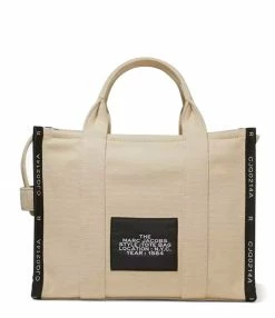 MARC JACOBS Sac The Medium Tote Coton Warm Sand 11 MARC JACOBS Sac The Medium Tote Coton Warm Sand -jerome dreyfuss shop unnamed file 609