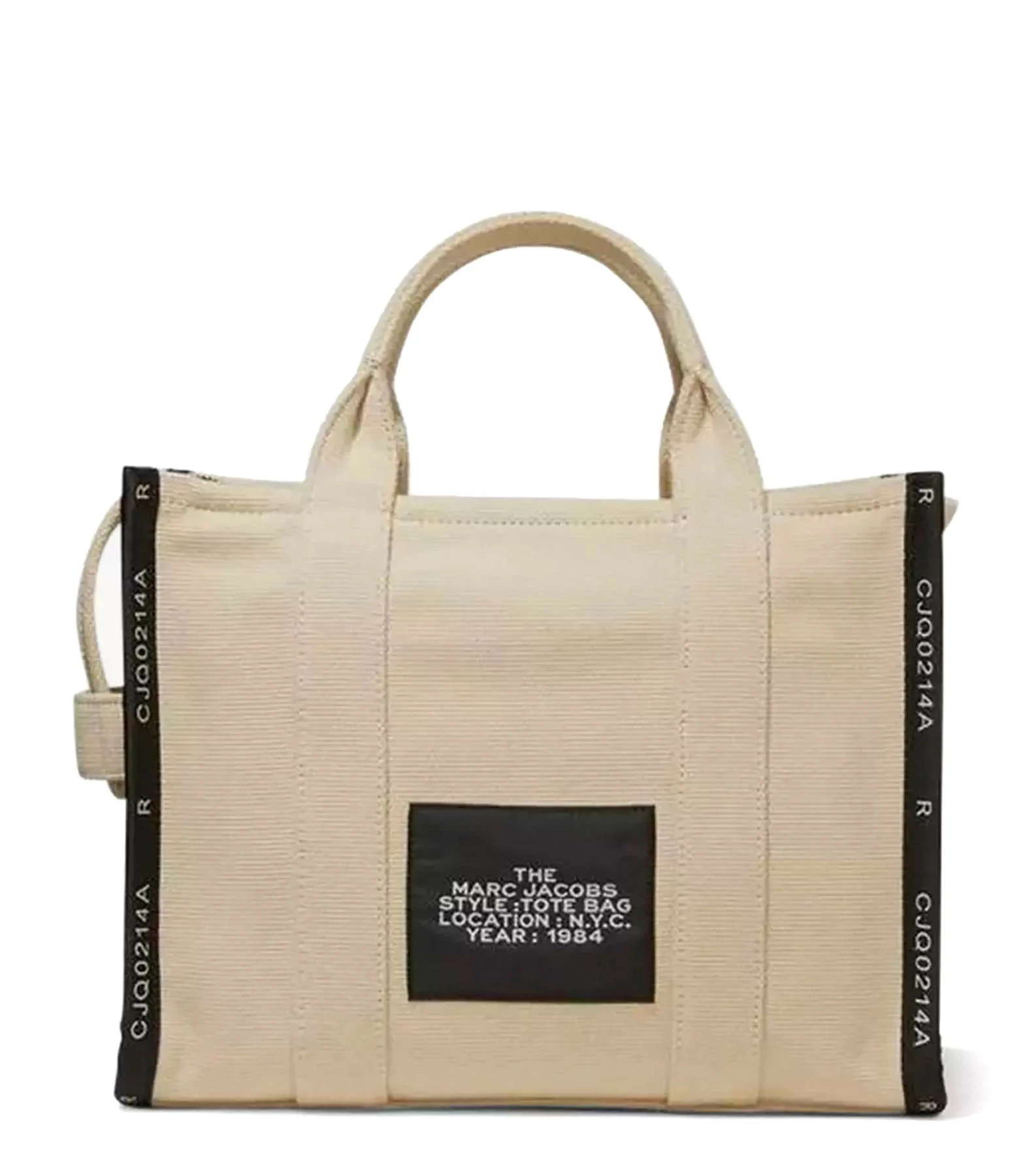 MARC JACOBS Sac The Medium Tote Coton Warm Sand 6 MARC JACOBS Sac The Medium Tote Coton Warm Sand – Image 4