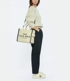 MARC JACOBS Sac The Medium Tote Coton Warm Sand 13 MARC JACOBS Sac The Medium Tote Coton Warm Sand -jerome dreyfuss shop unnamed file 611