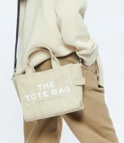 MARC JACOBS Sac The Mini Tote Coton Beige -jerome dreyfuss shop unnamed file 622