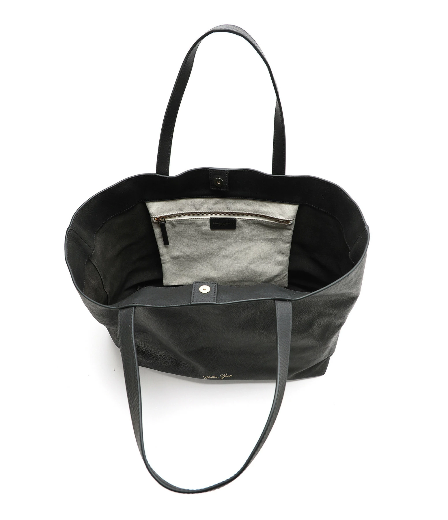 GOLDEN GOOSE Cabas Pasadena Cuir Noir 5 GOLDEN GOOSE Cabas Pasadena Cuir Noir – Image 3