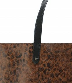 GOLDEN GOOSE Cabas Pasadena Cuir Léopard Marron -jerome dreyfuss shop unnamed file 649