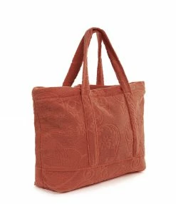 LALLA Cabas Caparica Éponge Terracotta -jerome dreyfuss shop unnamed file 653