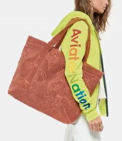 LALLA Cabas Caparica Éponge Terracotta -jerome dreyfuss shop unnamed file 656