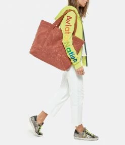 LALLA Cabas Caparica Éponge Terracotta -jerome dreyfuss shop unnamed file 657