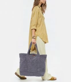 LALLA Cabas Caparica Éponge Anthracite -jerome dreyfuss shop unnamed file 663