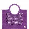 MIZELE Cabas Fish Net Medium Lurex Violet -jerome dreyfuss shop unnamed file 670