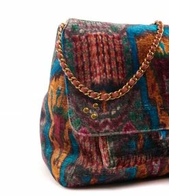 JEROME DREYFUSS Sac Lulu M Velours Imprimé Ikat, Capsule Velours -jerome dreyfuss shop unnamed file 685
