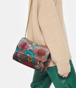 JEROME DREYFUSS Sac Lulu M Velours Imprimé Ikat, Capsule Velours -jerome dreyfuss shop unnamed file 686