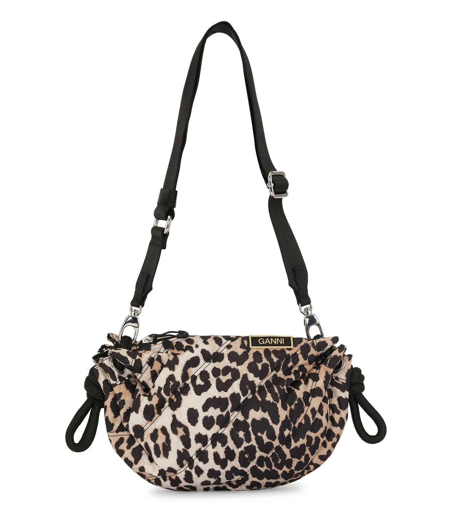GANNI Sac Matelassé Recyclé Léopard 3 GANNI Sac Matelassé Recyclé Léopard
