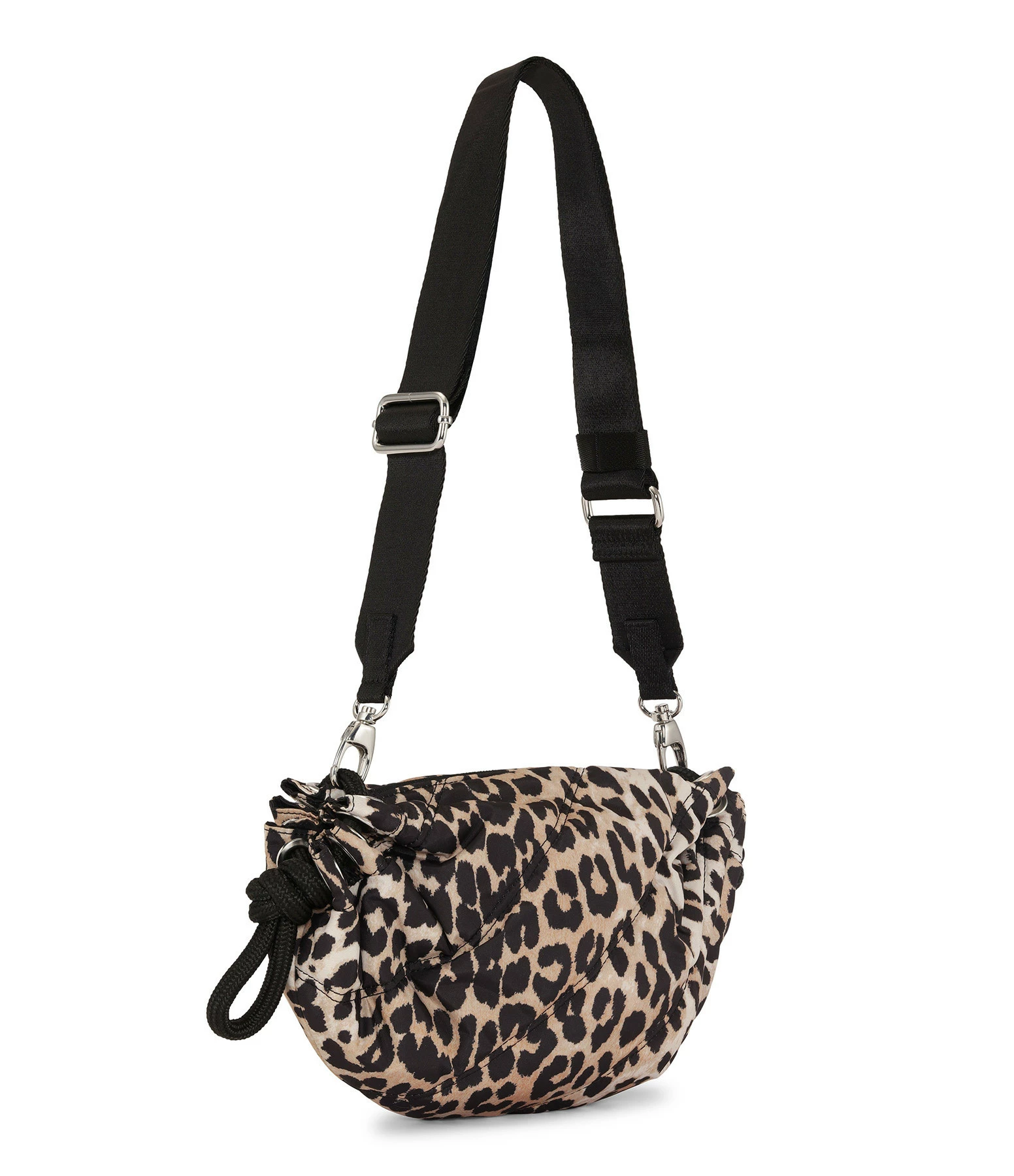 GANNI Sac Matelassé Recyclé Léopard 4 GANNI Sac Matelassé Recyclé Léopard – Image 2