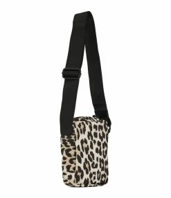 GANNI Mini Sacoche Recyclée Léopard -jerome dreyfuss shop unnamed file 705