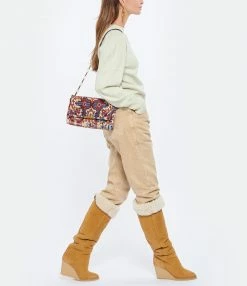 ISABEL MARANT Sac Merine Coton Multicolore -jerome dreyfuss shop unnamed file 730