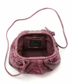 SISTA PARIS Sac Baby Uniq Cuir Souple Python Grenade -jerome dreyfuss shop unnamed file 740