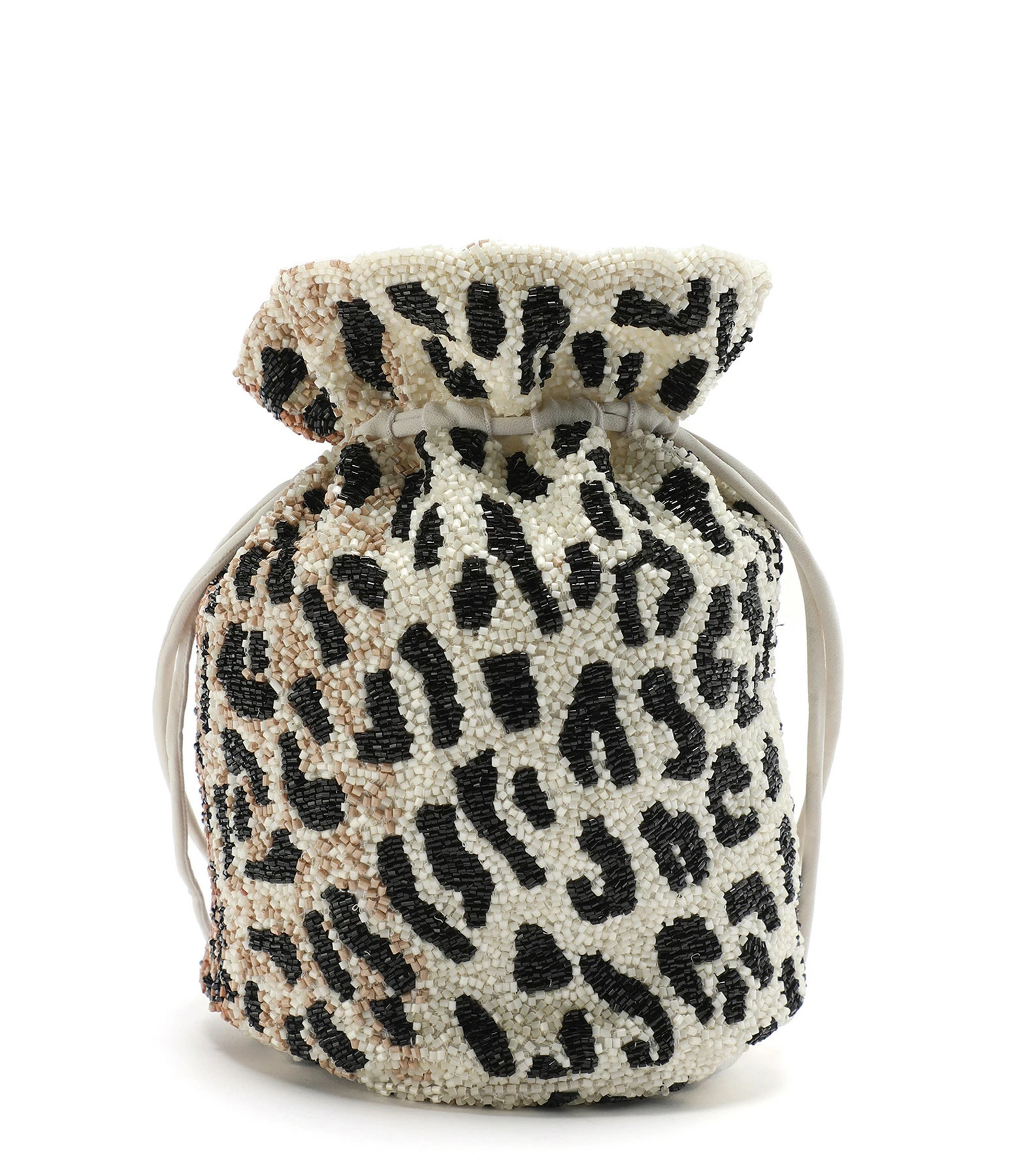 GANNI Sac Bourse Perles Léopard 3 GANNI Sac Bourse Perles Léopard