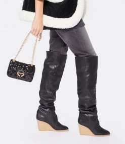 VANESSA BRUNO Sac Nano Moon Noir -jerome dreyfuss shop unnamed file 780