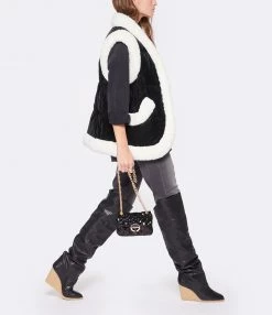 VANESSA BRUNO Sac Nano Moon Noir -jerome dreyfuss shop unnamed file 781