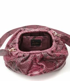 SISTA PARIS Sac Big Uniq Cuir Souple Python Grenade -jerome dreyfuss shop unnamed file 804
