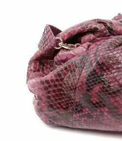 SISTA PARIS Sac Big Uniq Cuir Souple Python Grenade -jerome dreyfuss shop unnamed file 805