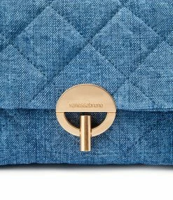 VANESSA BRUNO Sac Moon MM Lin Indigo -jerome dreyfuss shop unnamed file 810