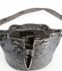 SISTA PARIS Sac Amber Cuir Python Gris 11 SISTA PARIS Sac Amber Cuir Python Gris -jerome dreyfuss shop unnamed file 817