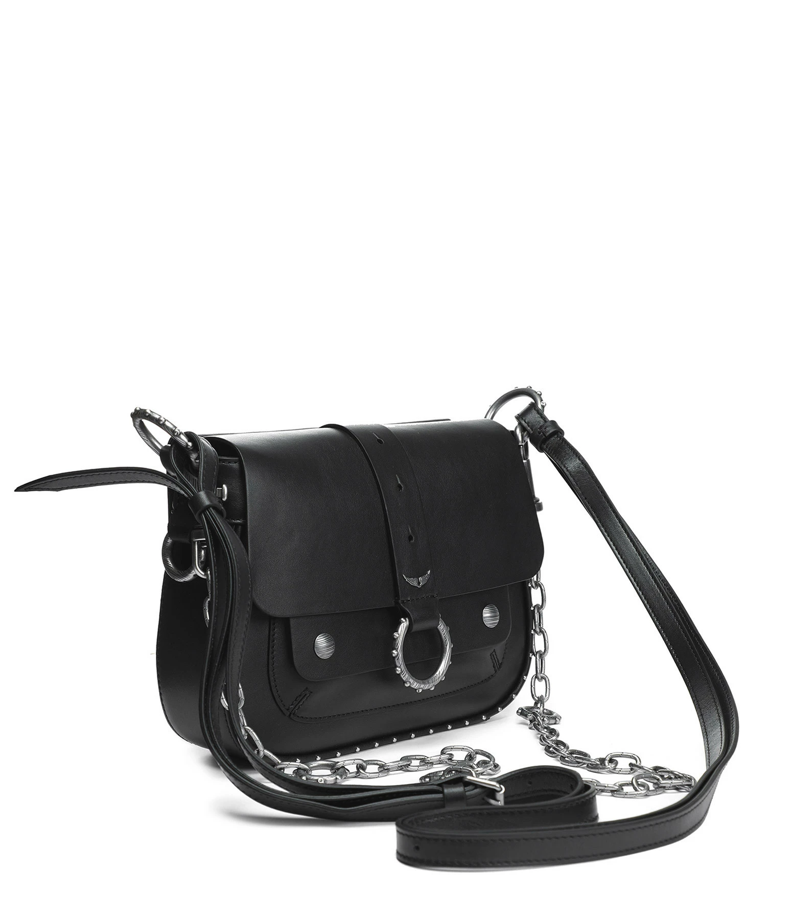 Sac Kate Cuir Noir, Collaboration Zadig & Voltaire X Kate Moss 4 Sac Kate Cuir Noir, Collaboration Zadig & Voltaire X Kate Moss – Image 2