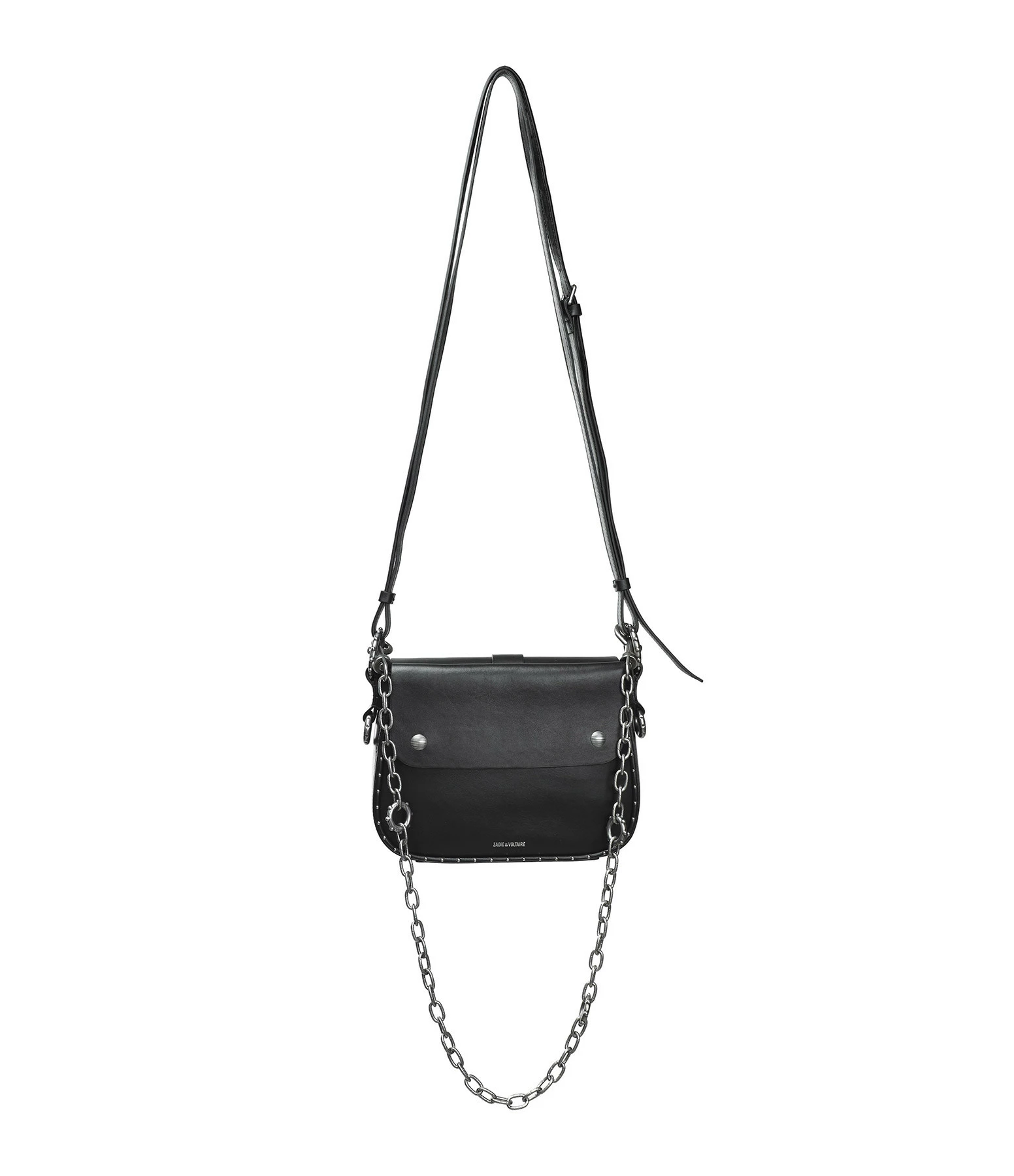 Sac Kate Cuir Noir, Collaboration Zadig & Voltaire X Kate Moss 5 Sac Kate Cuir Noir, Collaboration Zadig & Voltaire X Kate Moss – Image 3