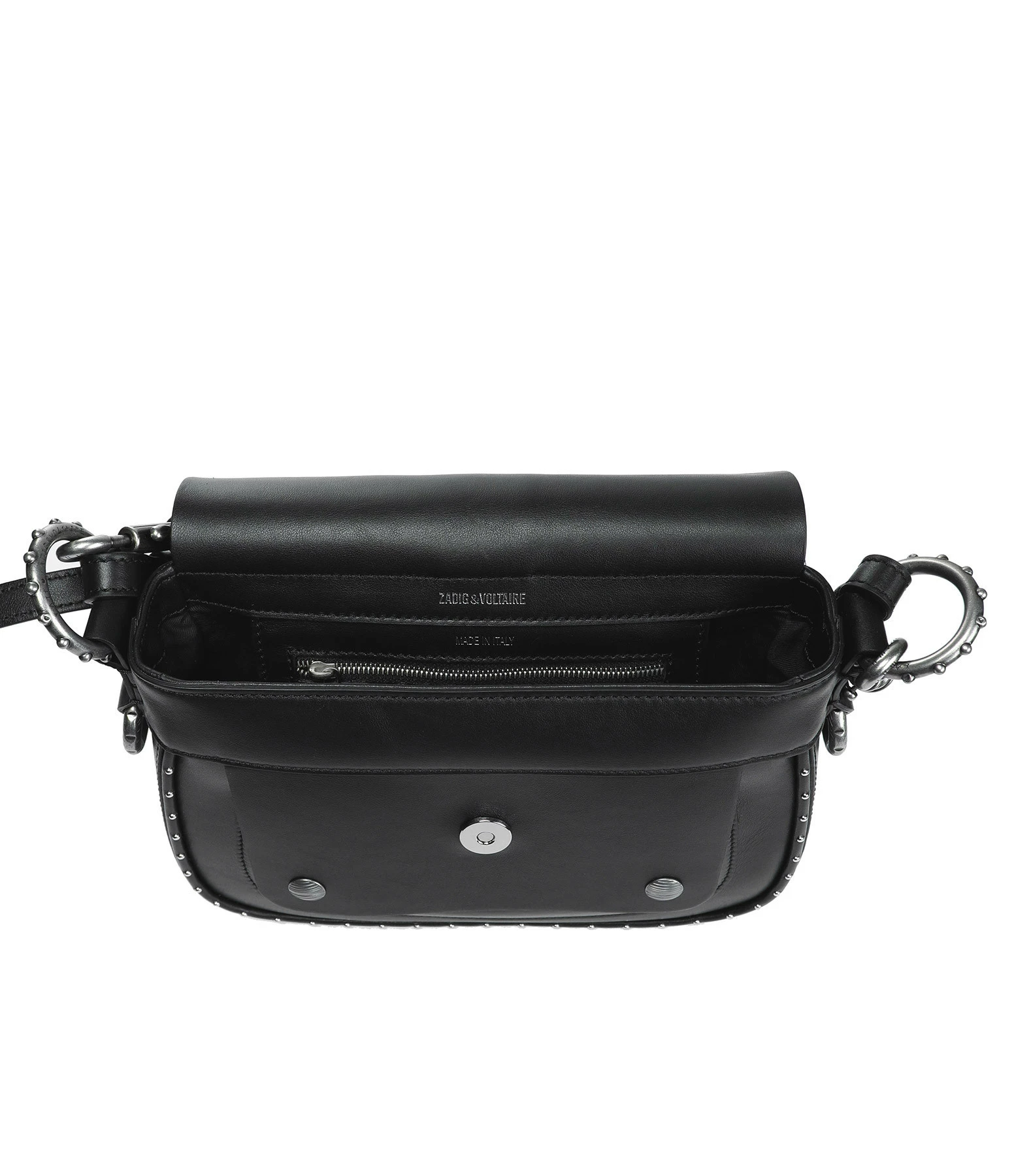 Sac Kate Cuir Noir, Collaboration Zadig & Voltaire X Kate Moss 6 Sac Kate Cuir Noir, Collaboration Zadig & Voltaire X Kate Moss – Image 4